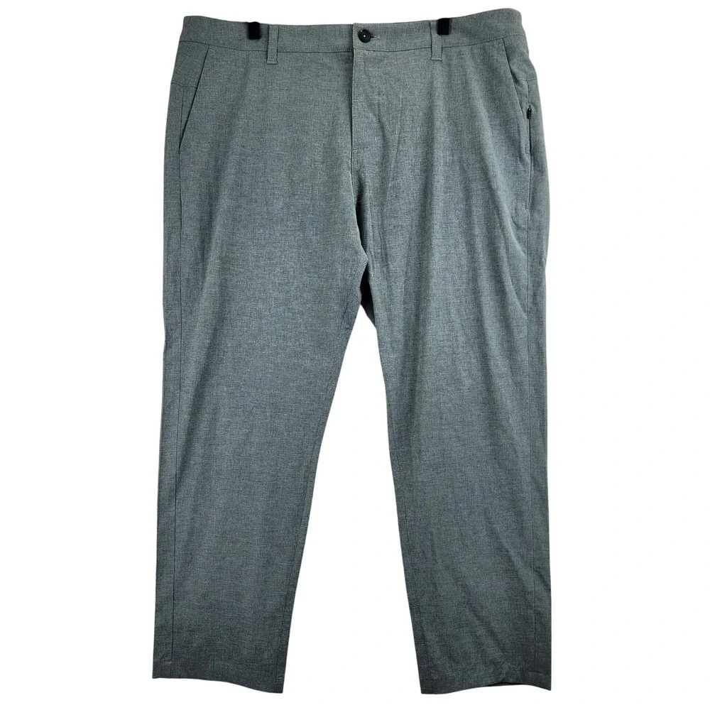 Vuori Meta Pant Mens 36 Grey Heather‎ V431 Performance Trousers Stretch Chino