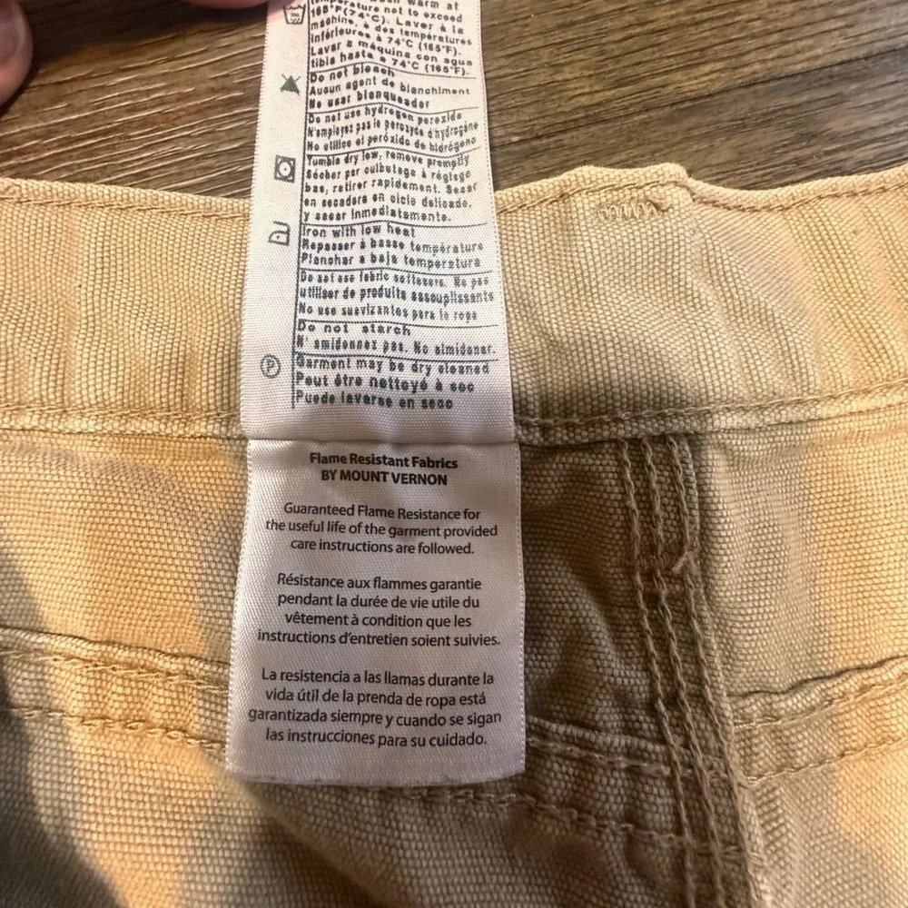 Carhartt measurements waist