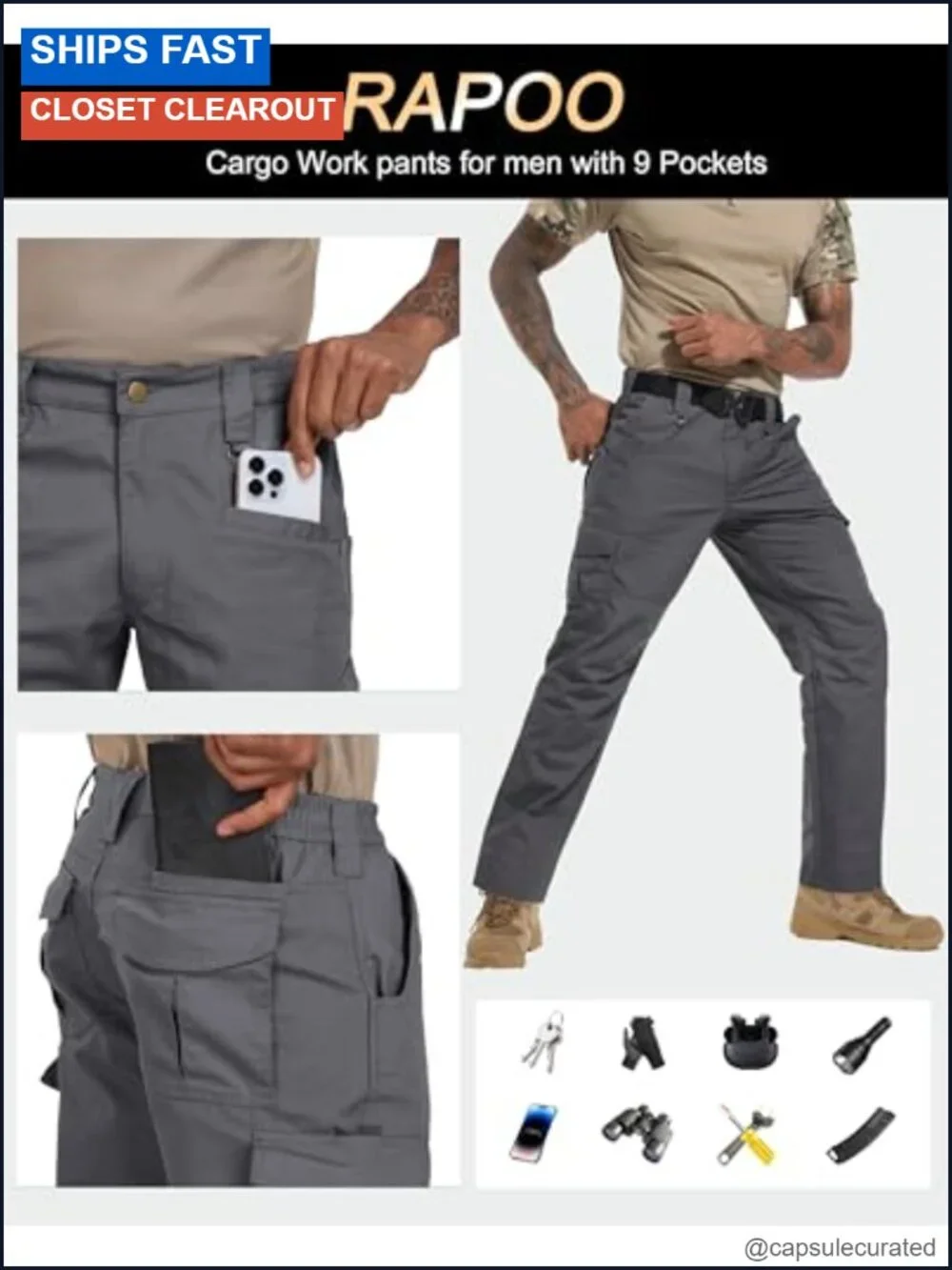 N/A men’s ripstop
