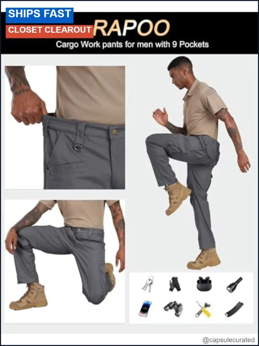 N/A men’s ripstop