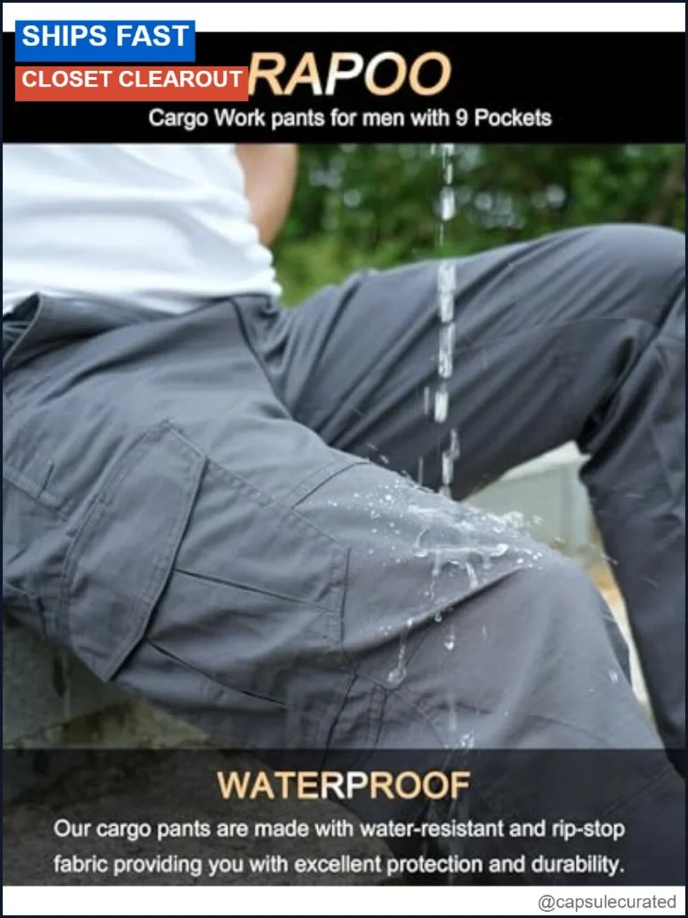 N/A men’s ripstop