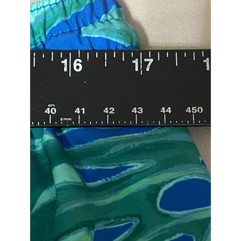 Chubbies‎ Swim Trunks Mens XL Blue Tropical Floral 5.5 Inseam Lined Shorts