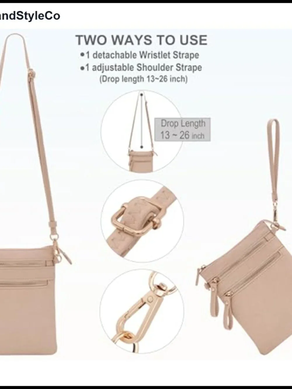 N/A versatile crossbody