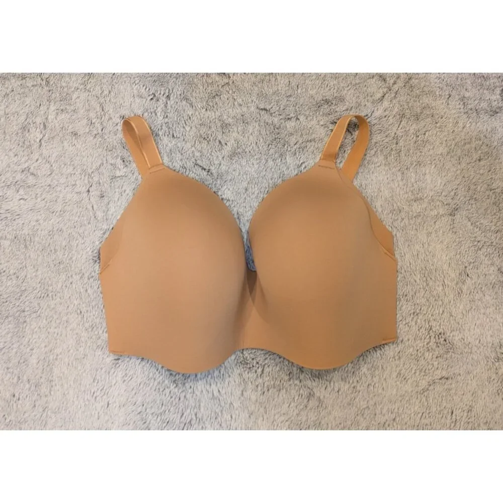 Knix WingWoman Contour Bra Size 8++ 40-42F/G Warm‎ Sand