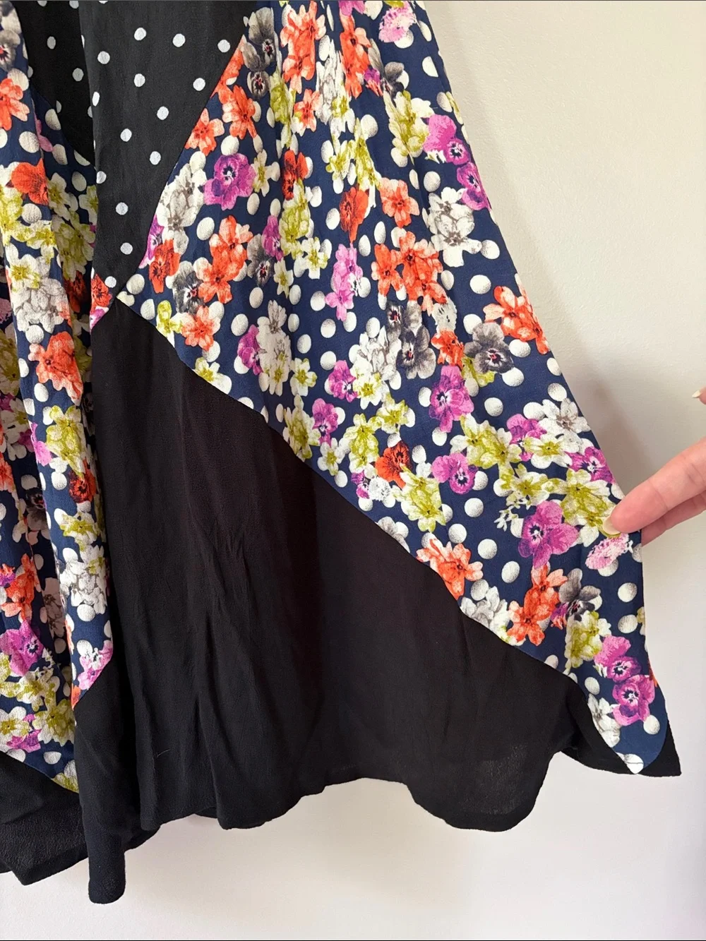 Maeve floral multicolor waistband