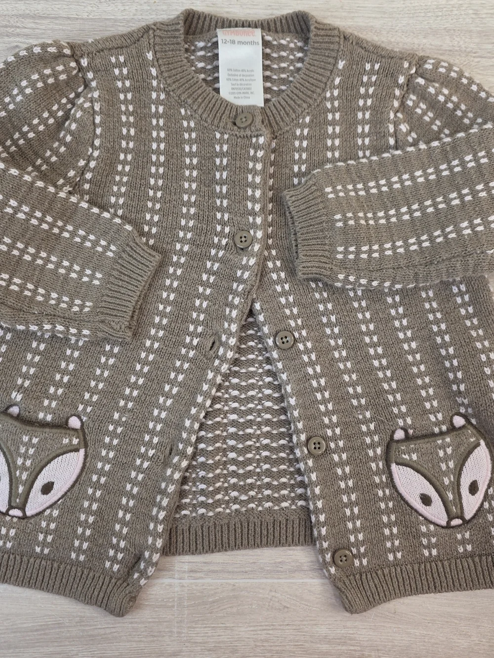Gymboree supporting wear