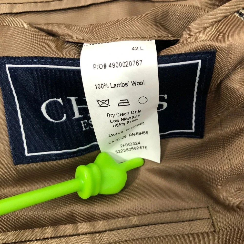 Chaps button blazer