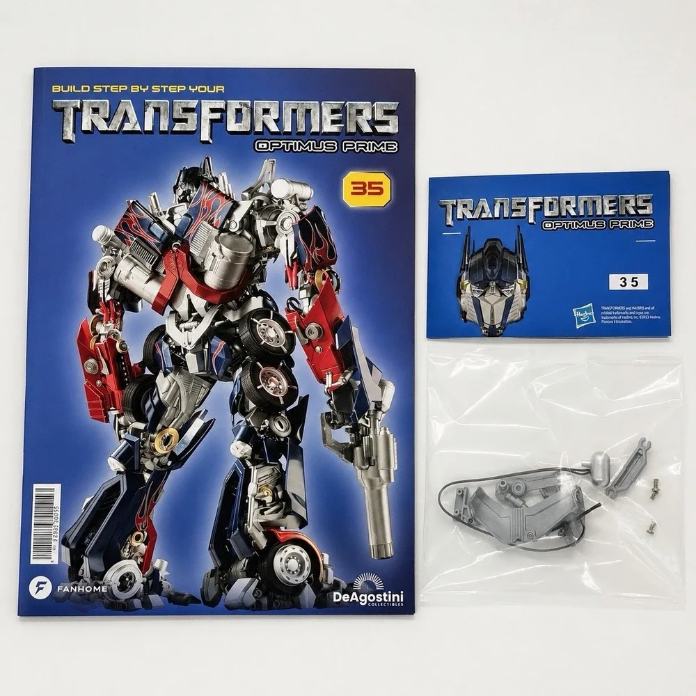 Transformers Optimus Prime‎ Build Up Model Issue #35 DeAgostini Sealed Parts Kit
