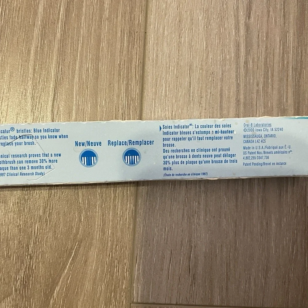 Oral-B box never