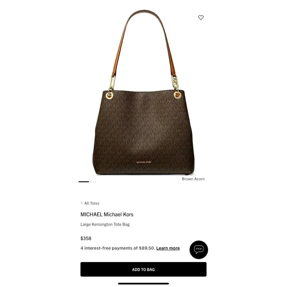 Michael Kors spacious elegantly