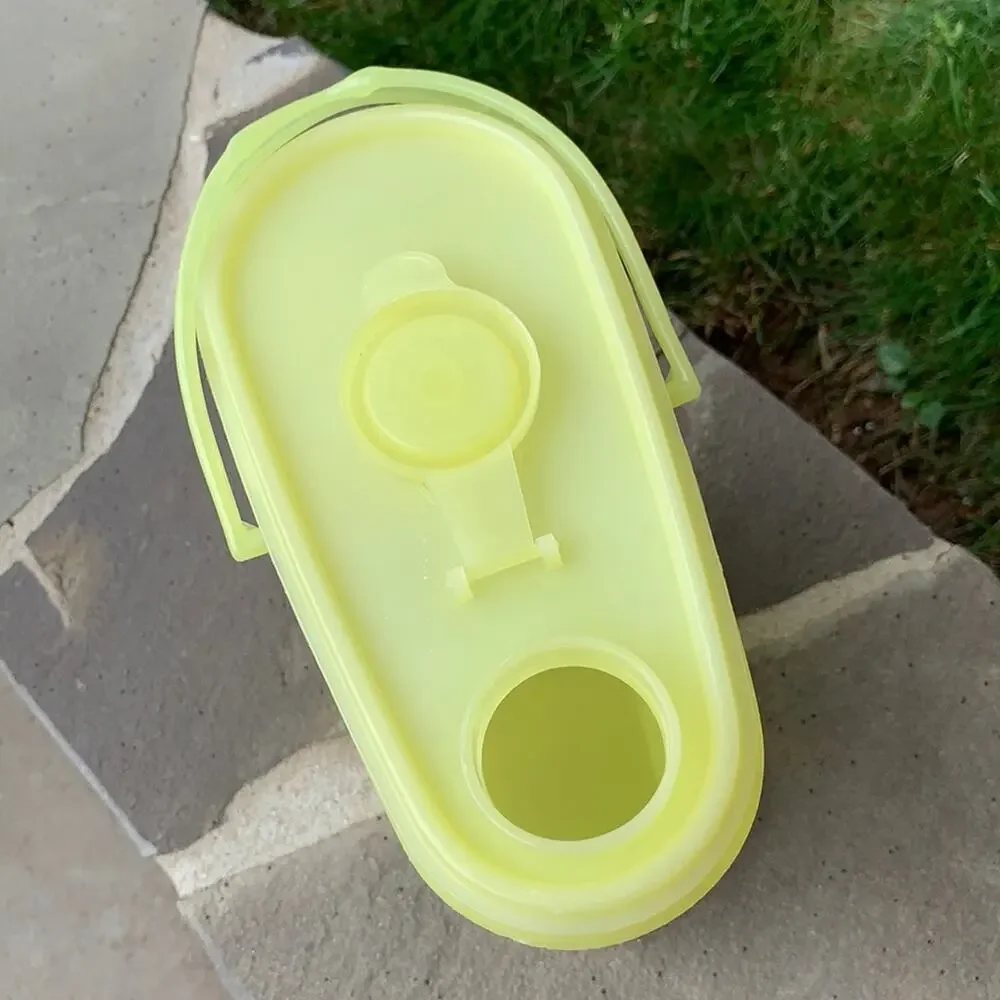 Tupperware vintage lemon