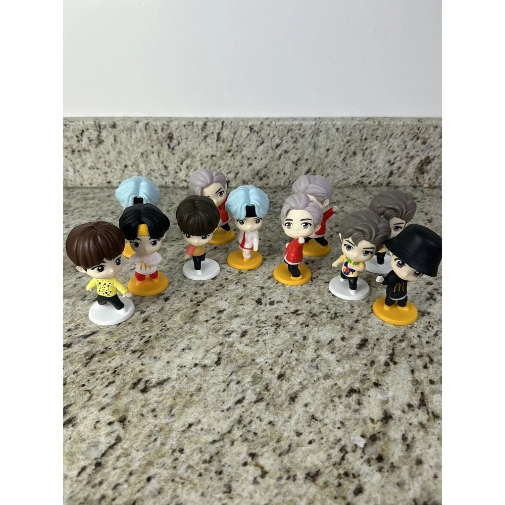 McDonald's Tinytan x BTS 2025 Throwback Encore Happy Meal Toy Lot Of 11
