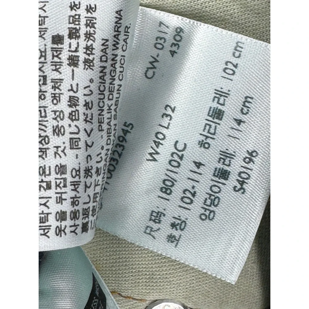 Levi Strauss Signature athletic zipper design