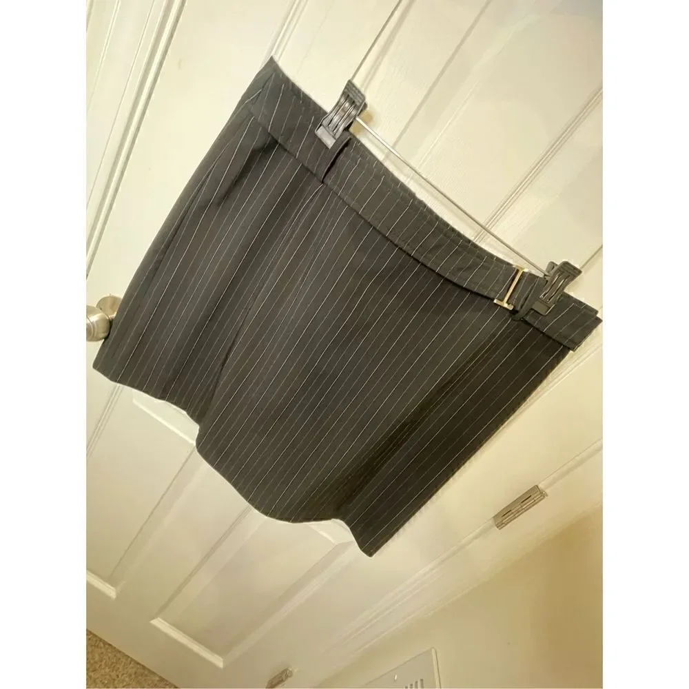 New York & Company women’s striped mini skirt size 16 City Stretch