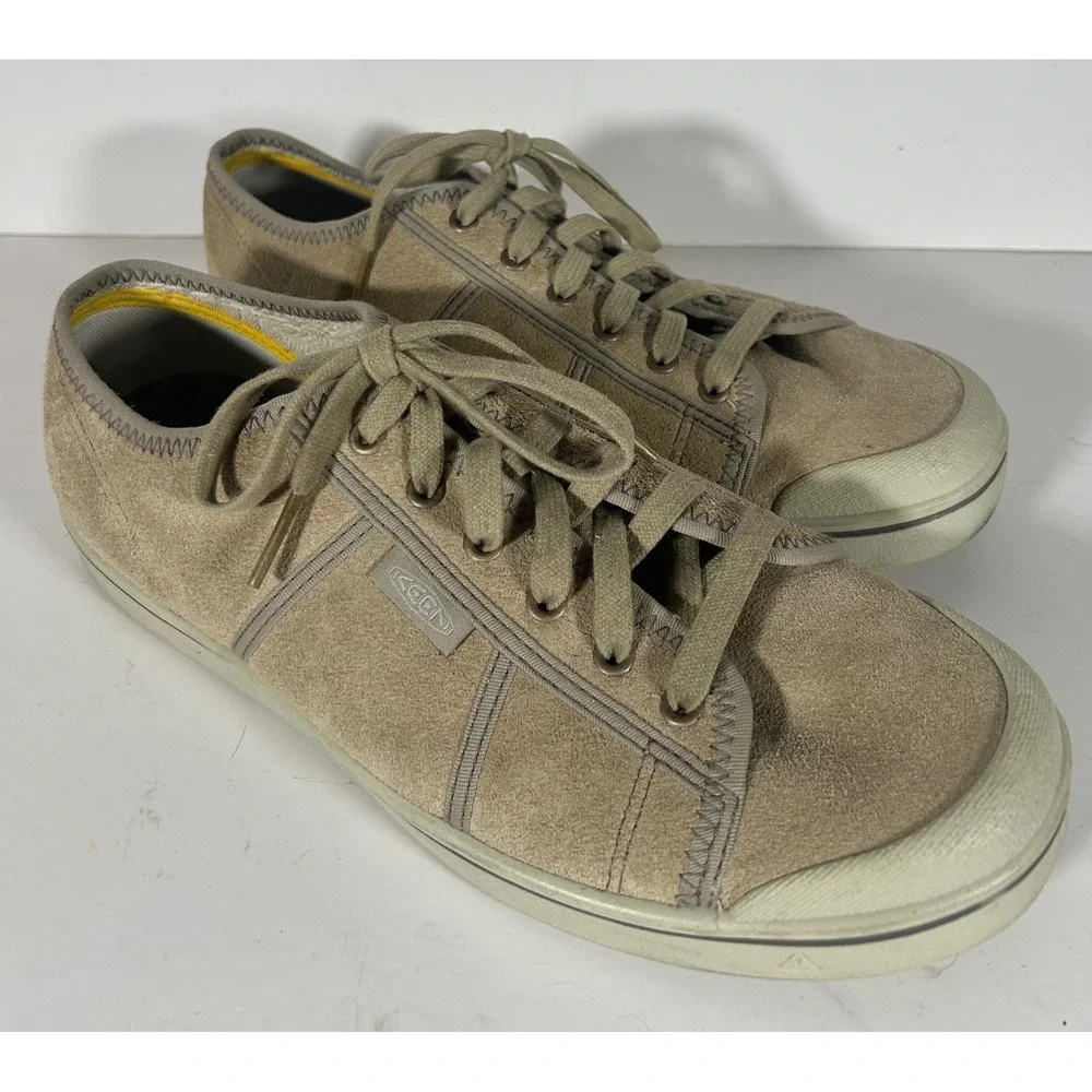 Keen Eldon Harvest Leather Low Top Sneaker Shoes Mens 11.5
