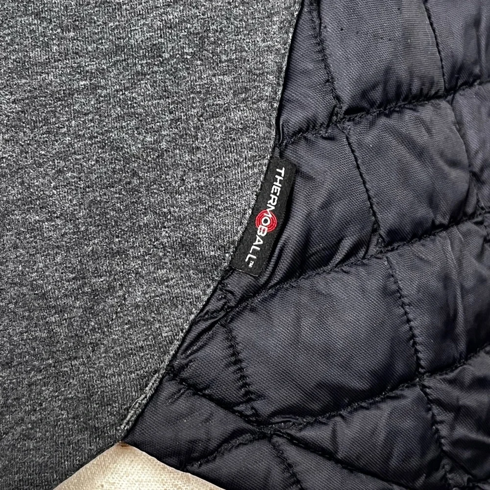 Women's The North Face‎ Endeavor Thermoball Black & Gray Hooded Jacket SZ S