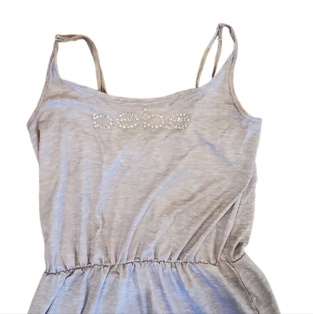 bebe silver gray