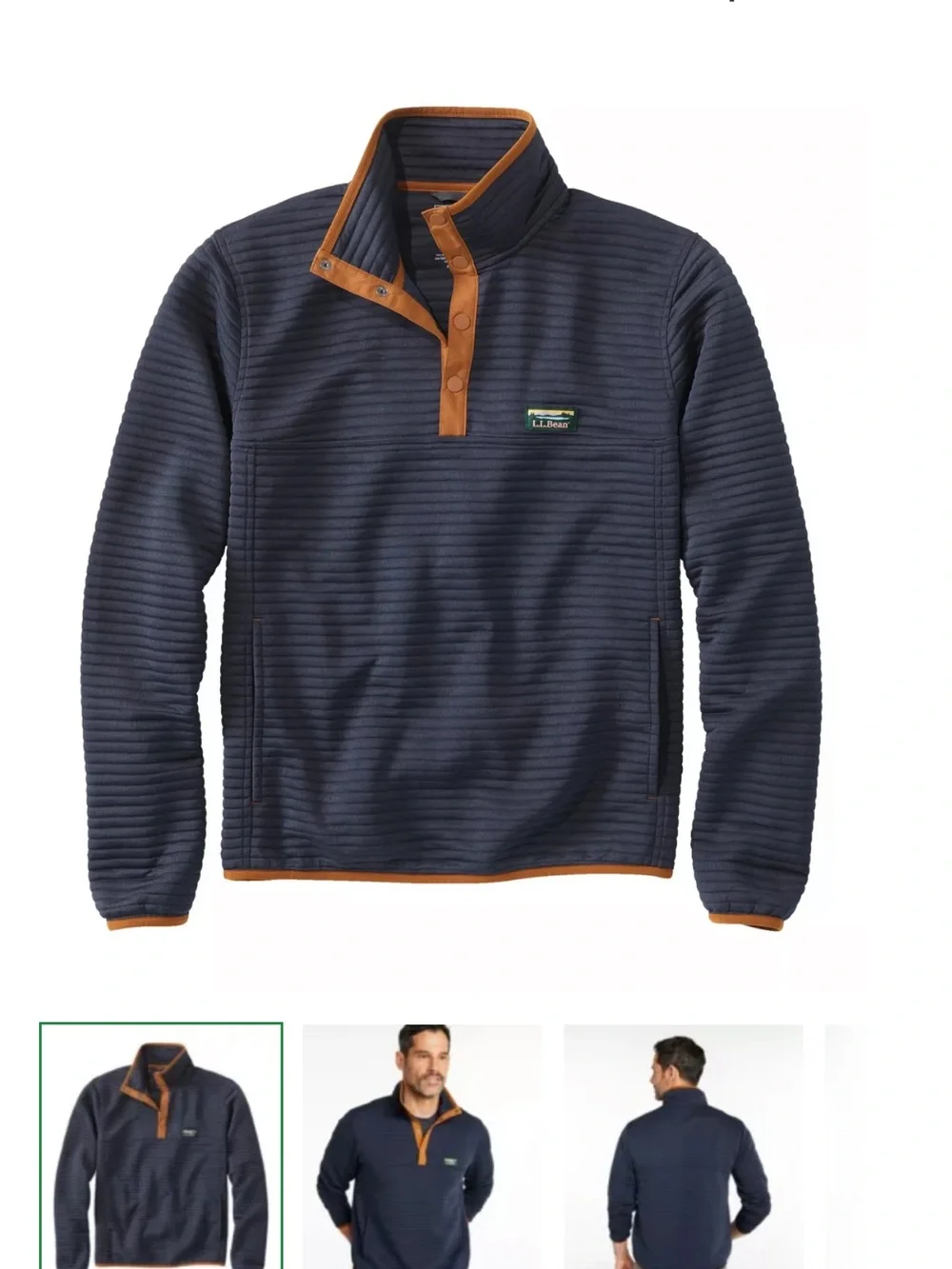 L.L. Bean bean navy