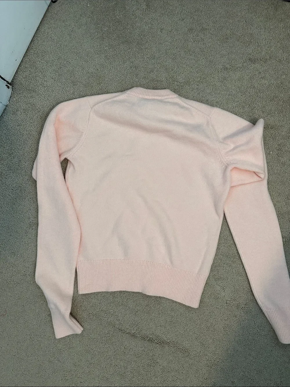 New Skims baby pink sweater medium