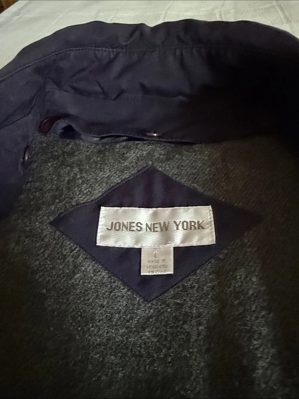 Jones New York double breasted