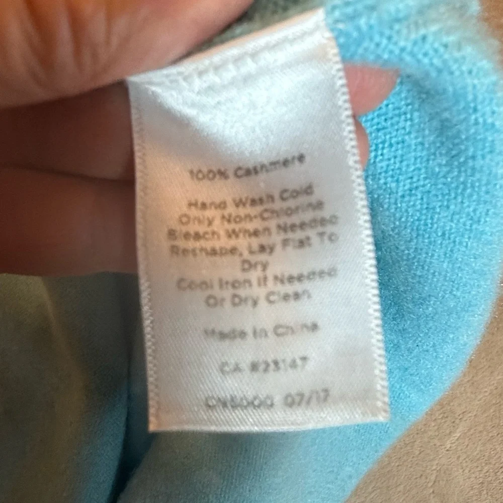 Talbots pure turquoise