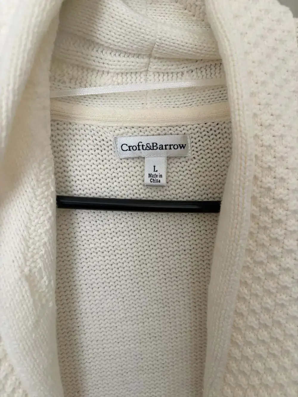 Croft & Barrow classic cream