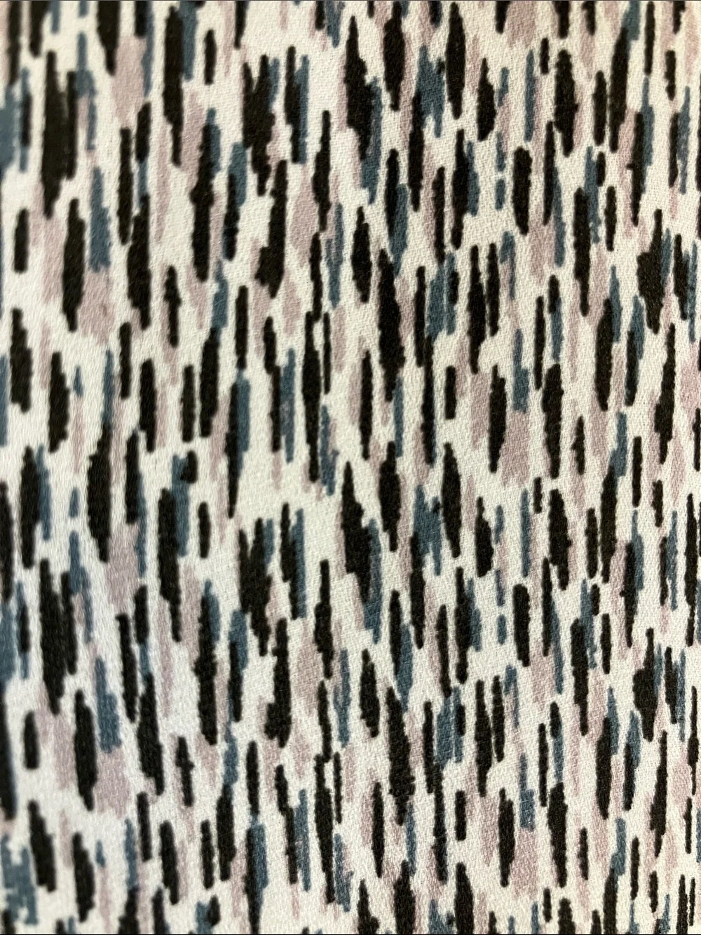 LOFT Black & White Printed Sleeveless Cowl Neck Camisole