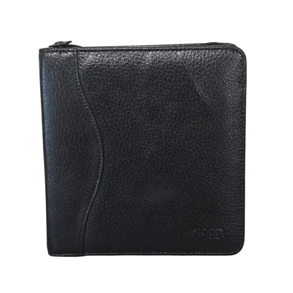 Audi Navigation CD / DVD Carrying Case Side Pocket + Holds 16 Compact Discs