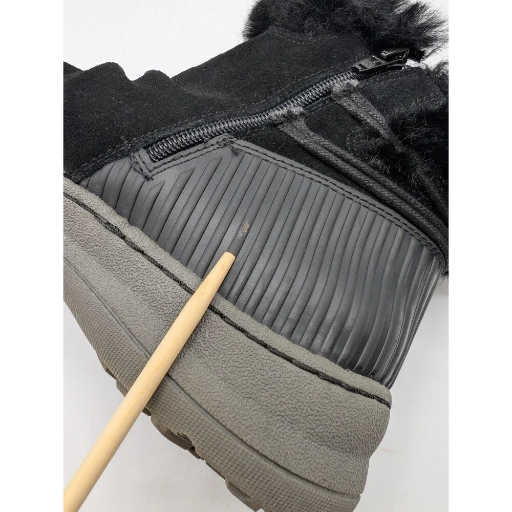 BareTraps heel cozy scratches
