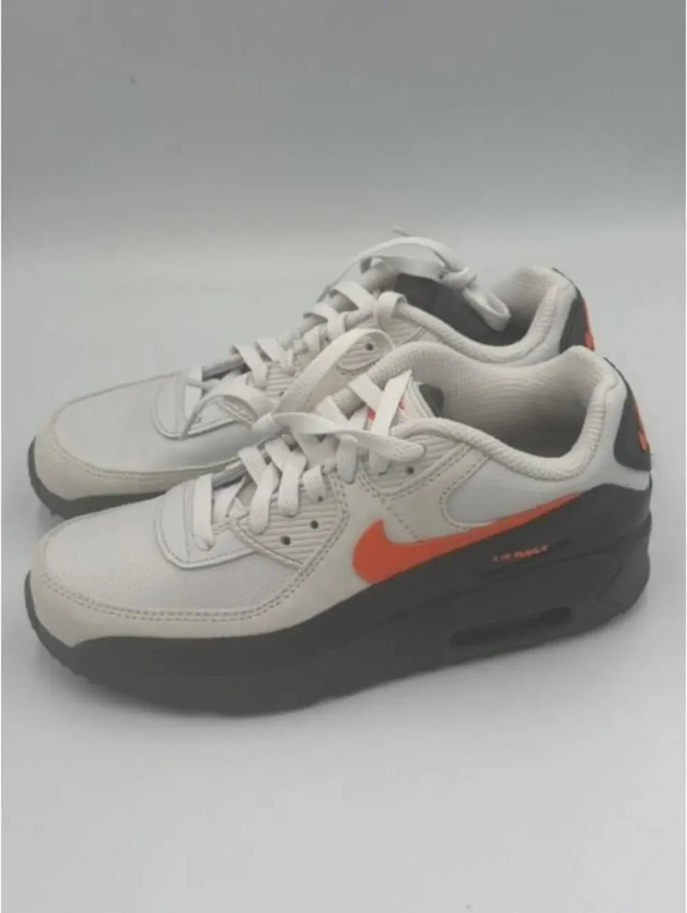 Nike Air Max 90 SE (GS)Sneakers Grey/Orange Y6.5 / W8