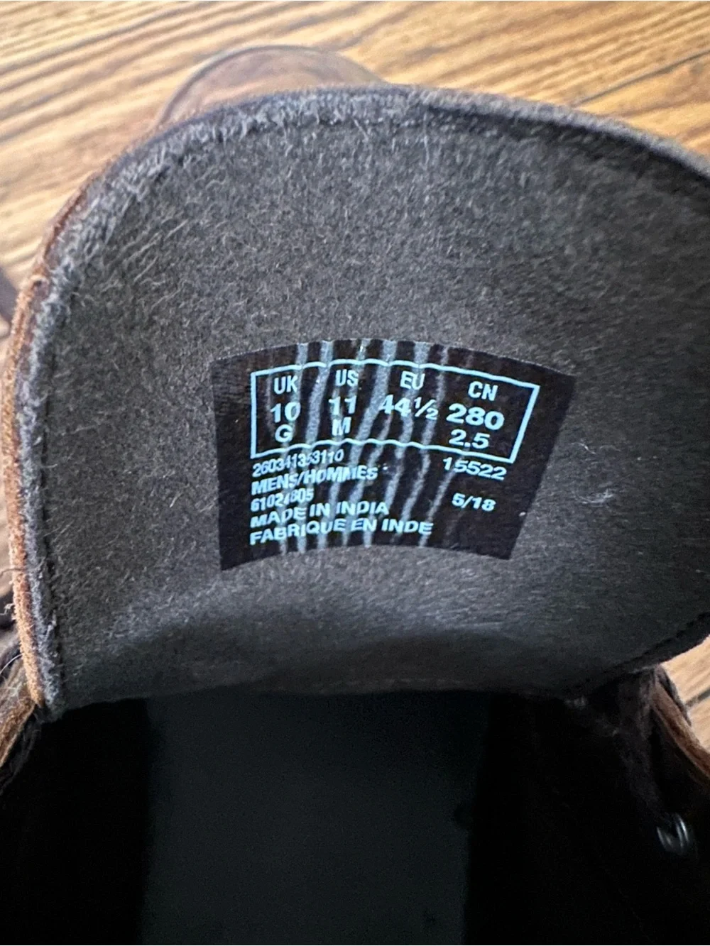 Clarks classic brown
