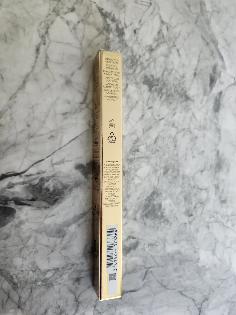 YSL Lines Liberated Waterproof Eye Pencil 11 Unapologetic Pink NIB