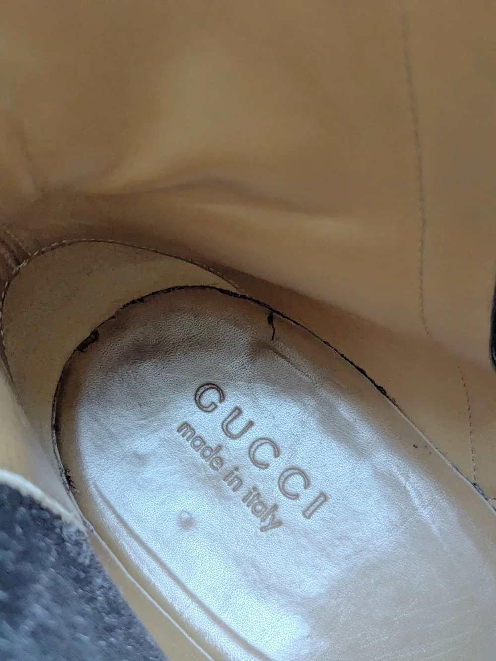 Gucci side zip