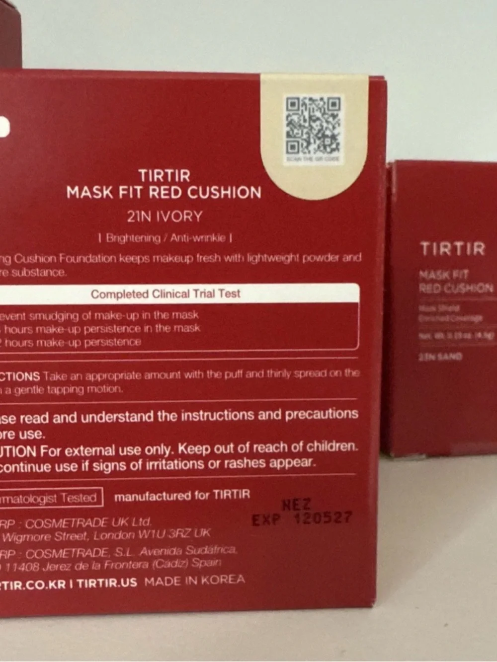 Tirtir cushion imperfections finish