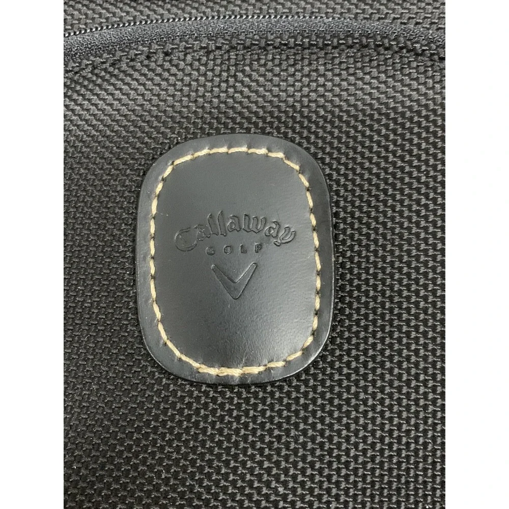Callaway Golf Rangefinder Case Ball Tee Black Zipper