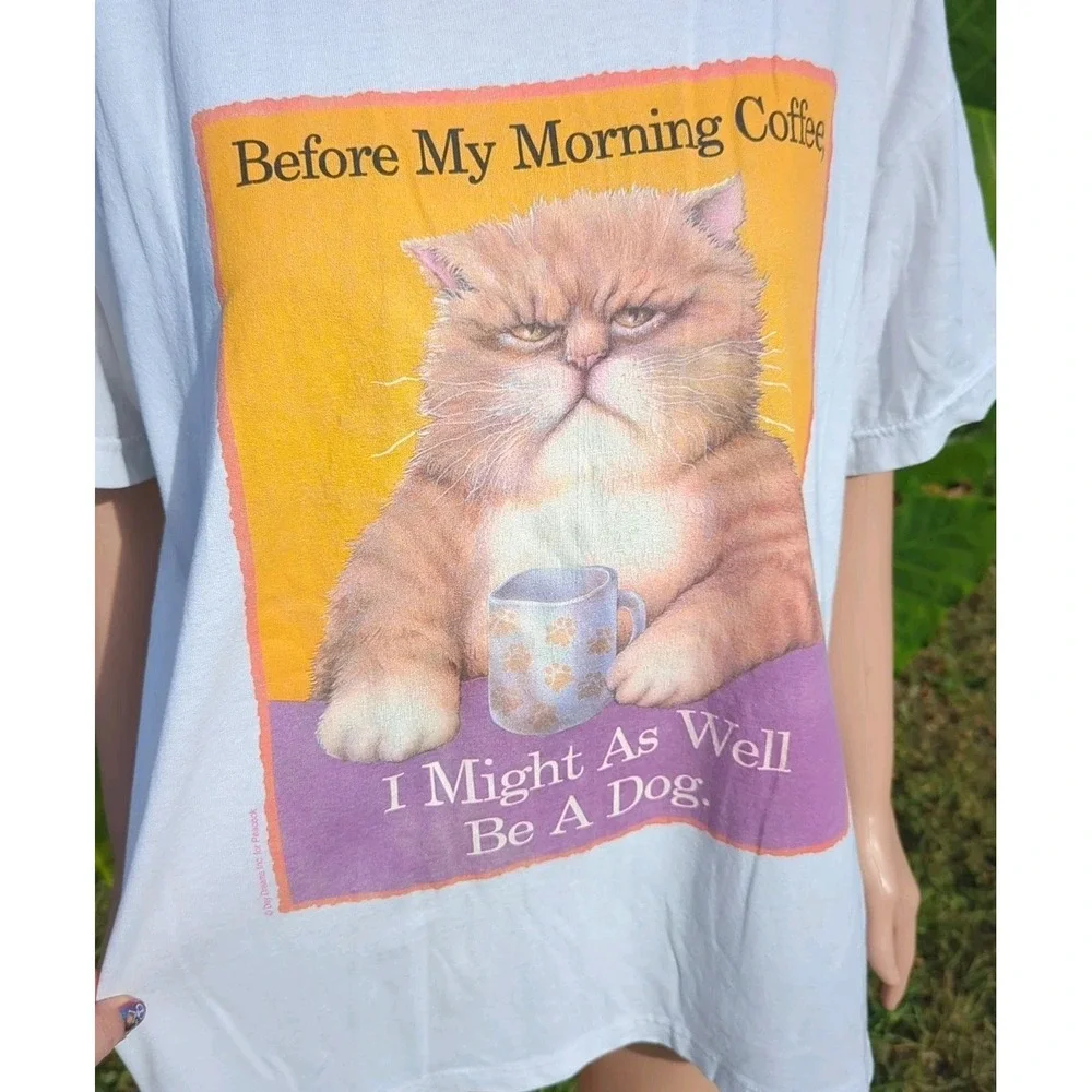 funny cat vintage shirt