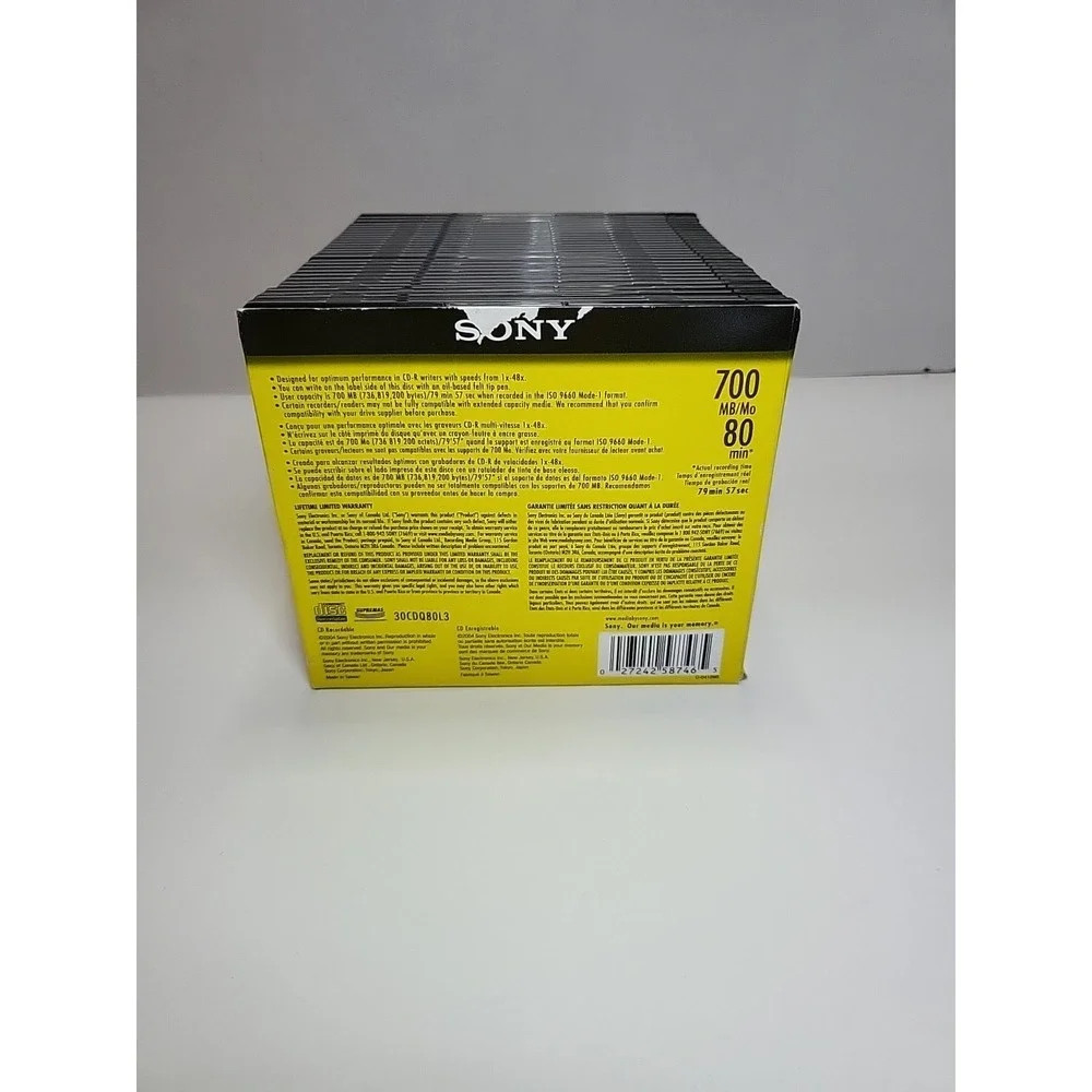 Sony plastic had