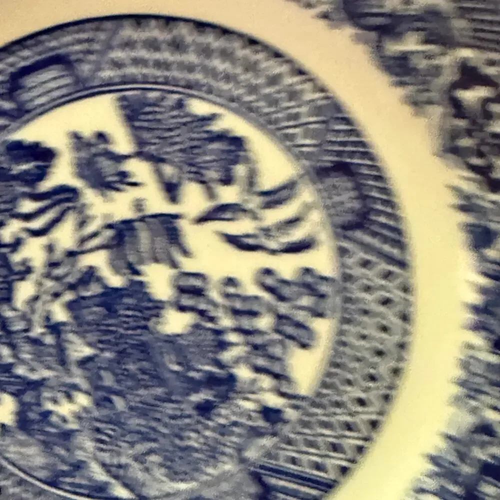 Vintage Royal China Willow Ware Blue Willow 6.5” Bread Dessert Plate