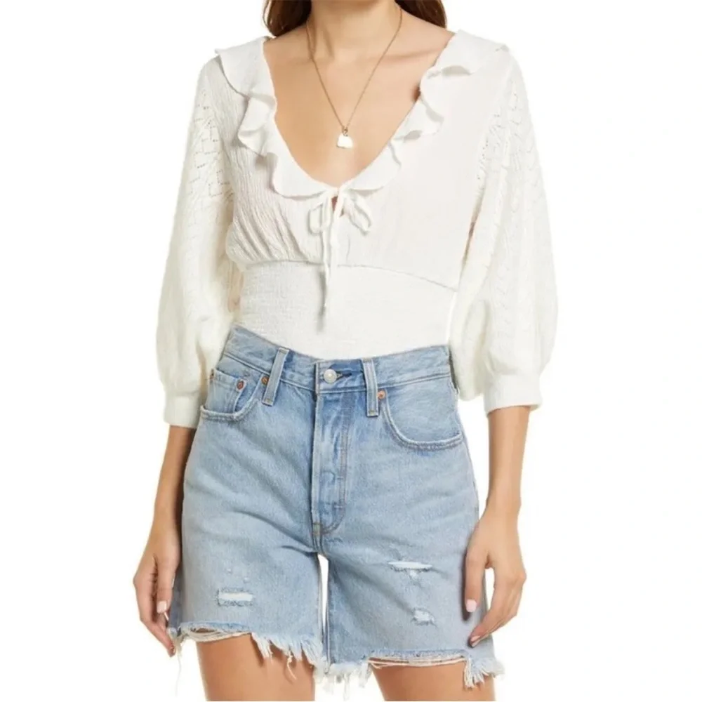 Free People google $10 ruffle