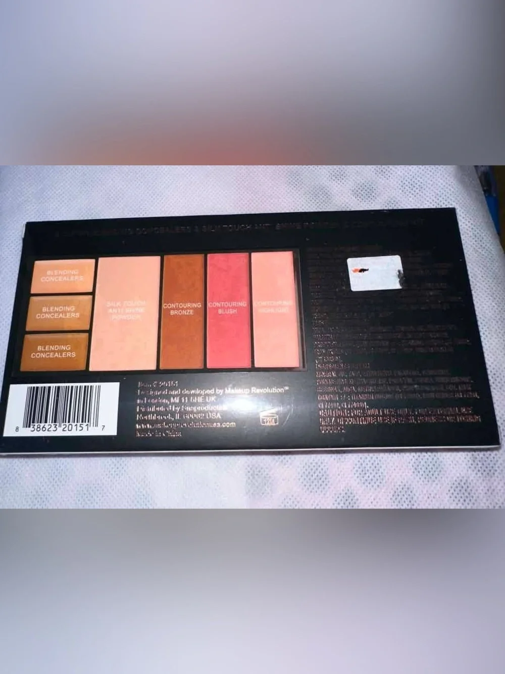 Makeup Revolution Protection Palette All-in-one face kit Contour Cover NEW