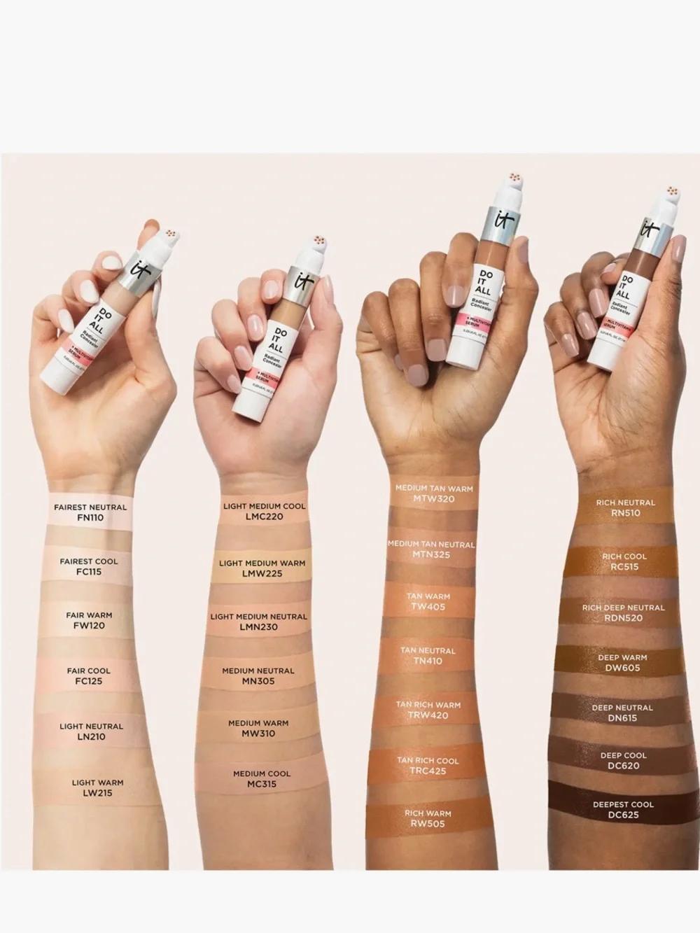 IT Cosmetics Do It All Radiant Concealer - 510 rich neutral