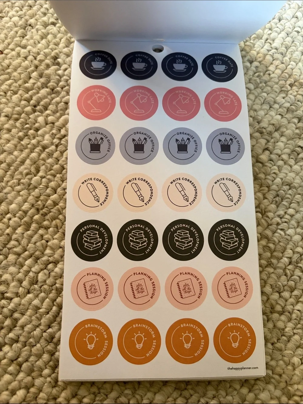Me & My Big Ideas planner sticker