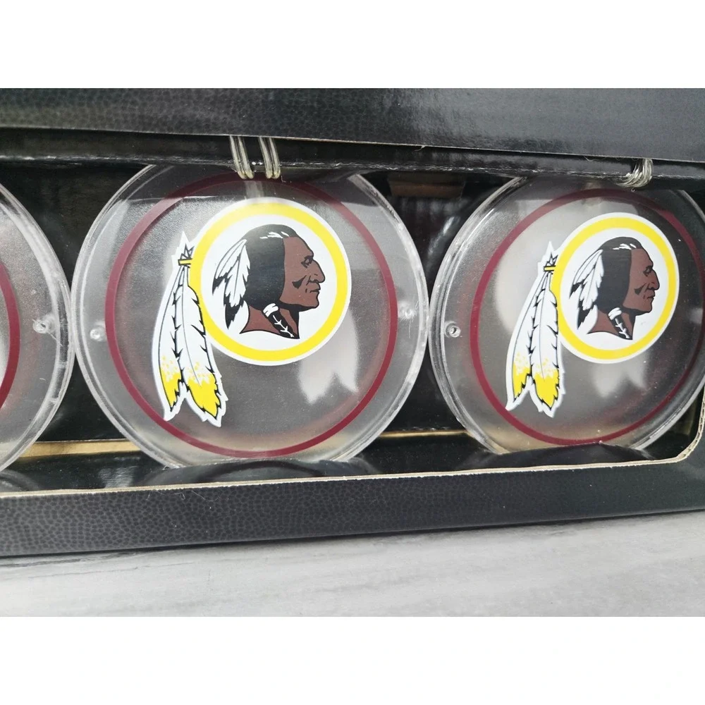 Washington Redskins New Old Stock String LED‎ Lights Man Cave Party 9 Foot Long