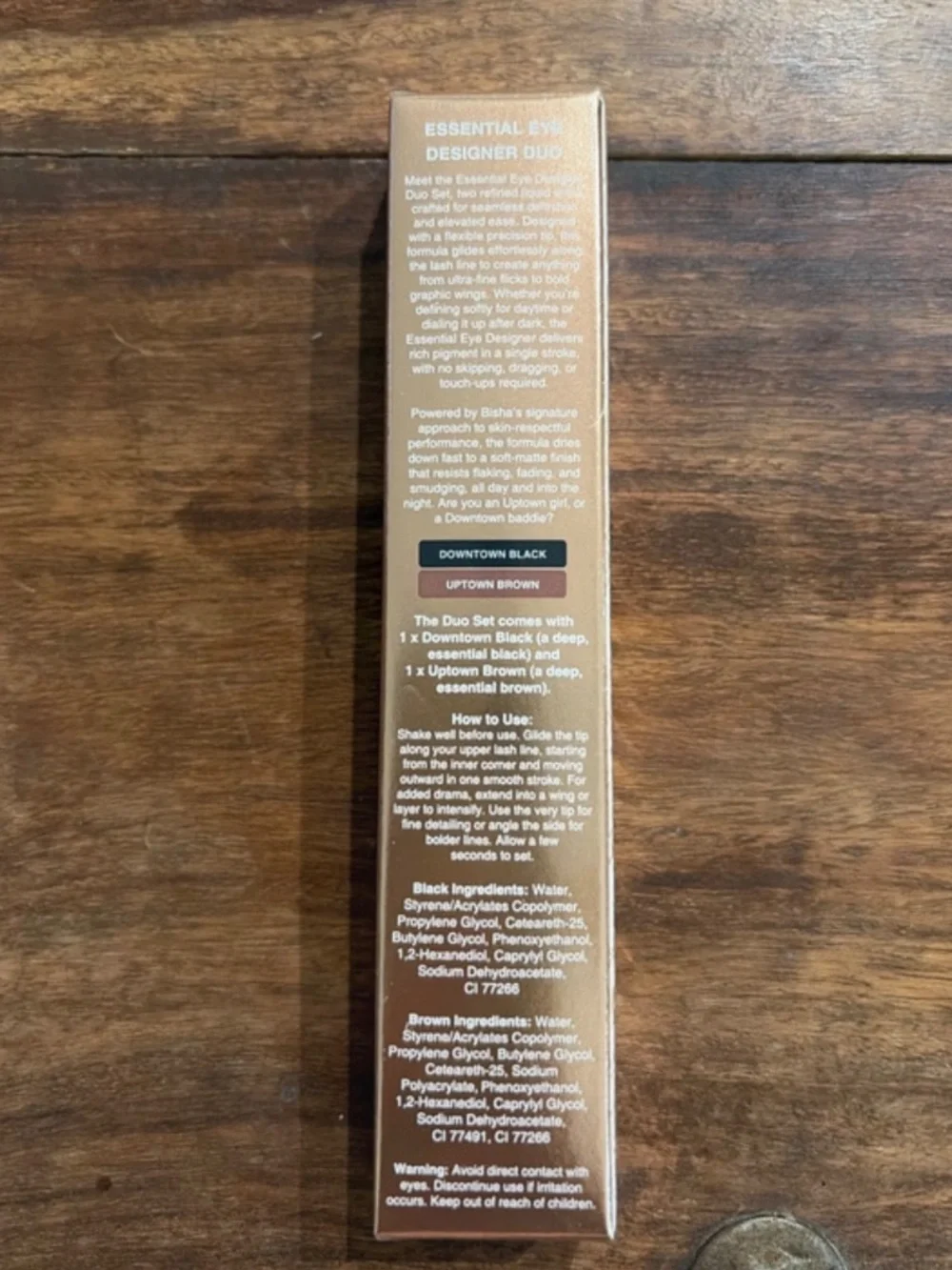 Bisha eyeliner liquid sealed