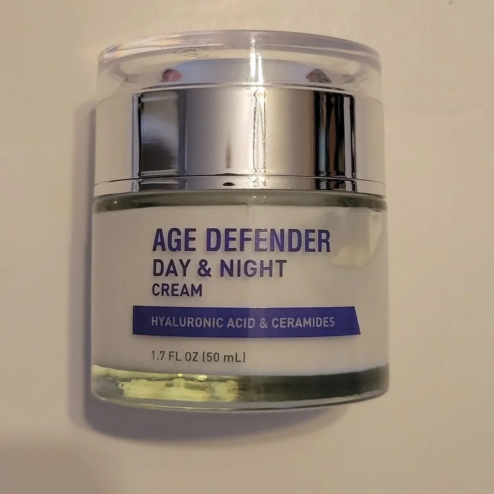 Spascriptions Age Defender Day & Night Cream Mens 1.7oz New‎ Hyaluronic Acid