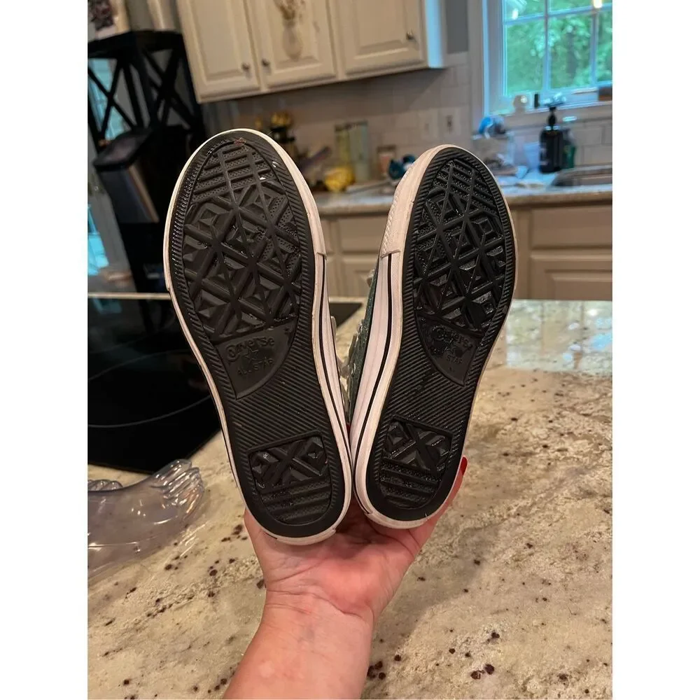 Converse green gold