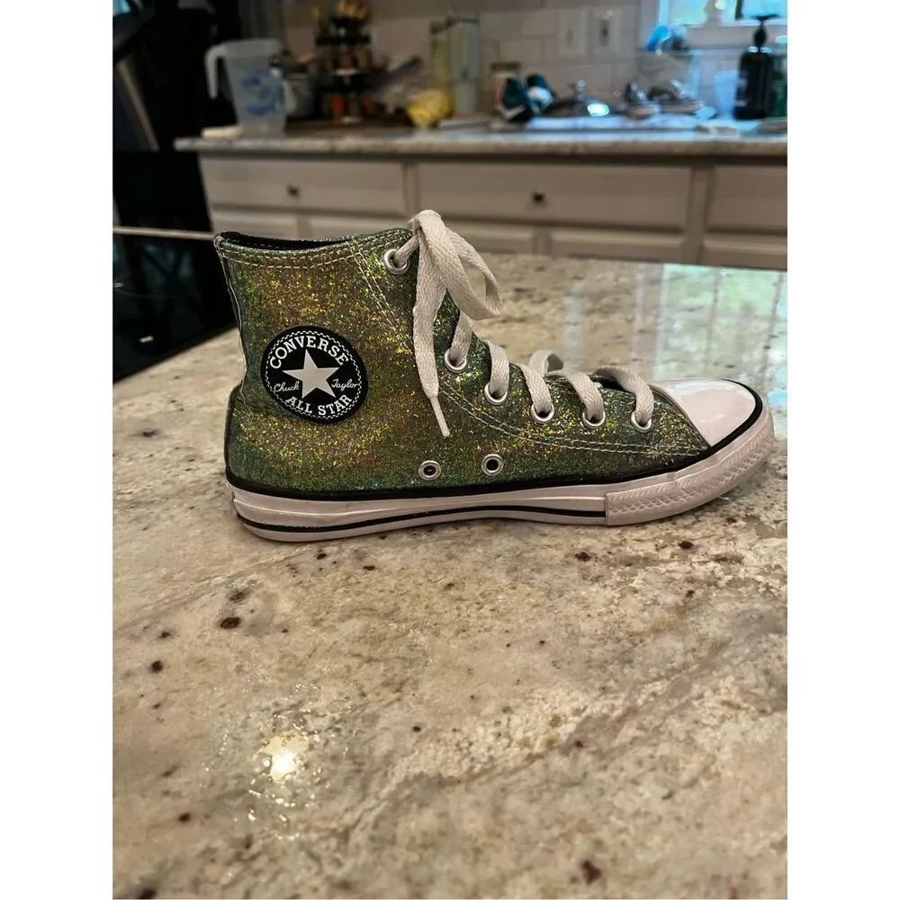 Converse green gold