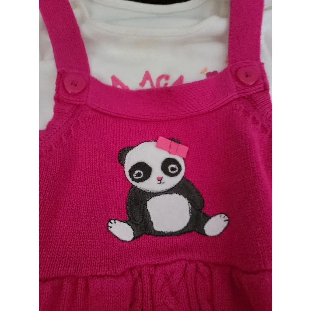 Gymboree‎ panda academy top size 5 jumper dress size 5t