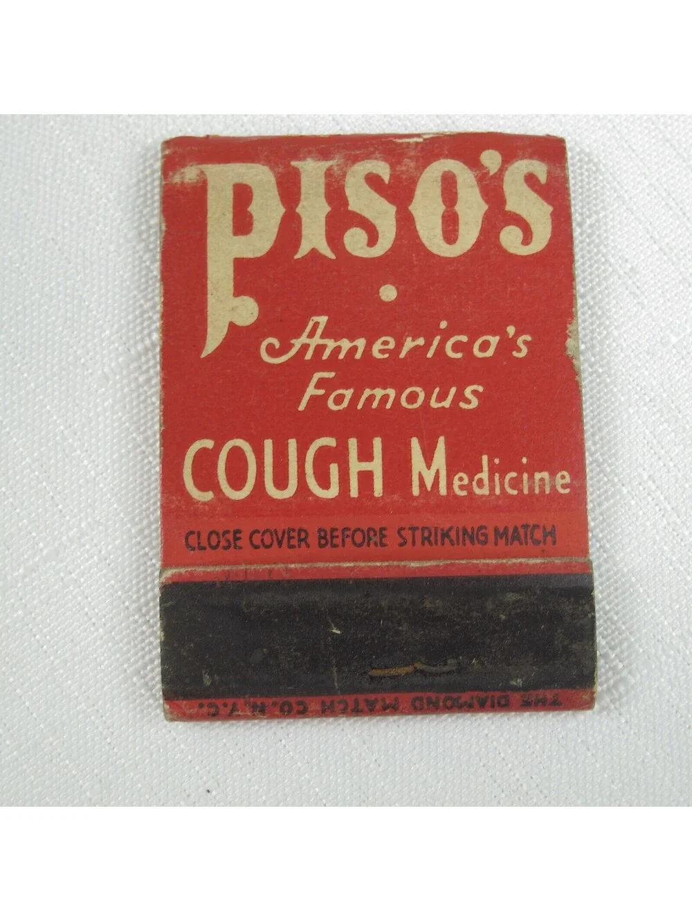 N/A vintage matchbook