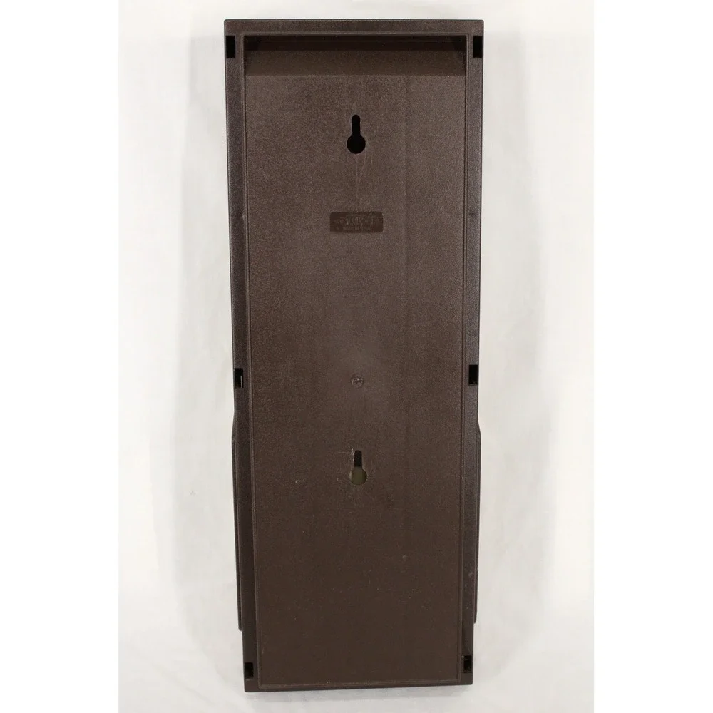 Cutco Knife Storage Tray Wall Mount 5 Slot Brown Cream Plastic